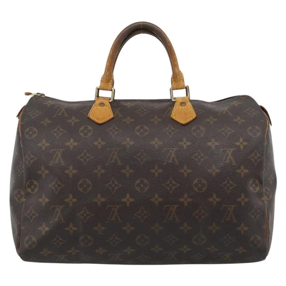 LOUIS VUITTON Monogram Speedy 30 Hand Bag M41526 LV Auth 183606
