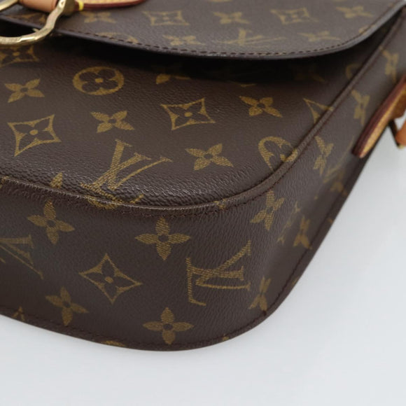 LOUIS VUITTON Monogram Saint Cloud GM Shoulder Bag M51242 LV Auth 183607V