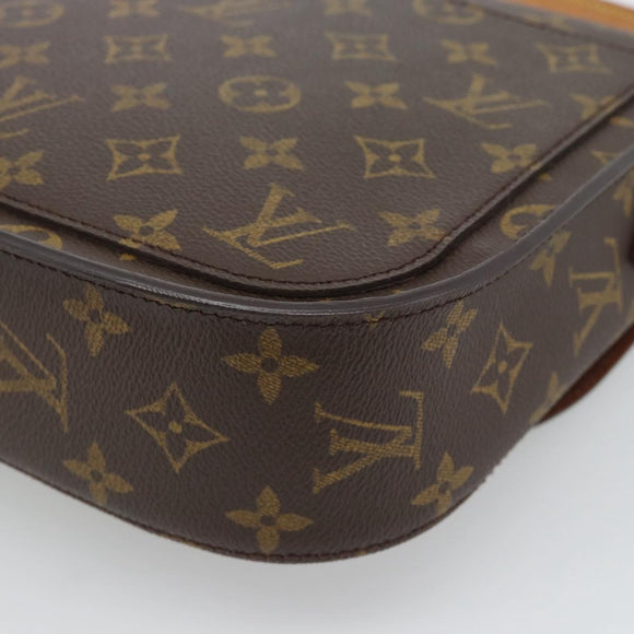 LOUIS VUITTON Monogram Saint Cloud GM Shoulder Bag M51242 LV Auth 183607V