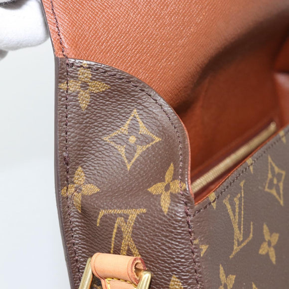 LOUIS VUITTON Monogram Saint Cloud GM Shoulder Bag M51242 LV Auth 183607V