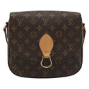 LOUIS VUITTON Monogram Saint Cloud GM Shoulder Bag M51242 LV Auth 183607V-13