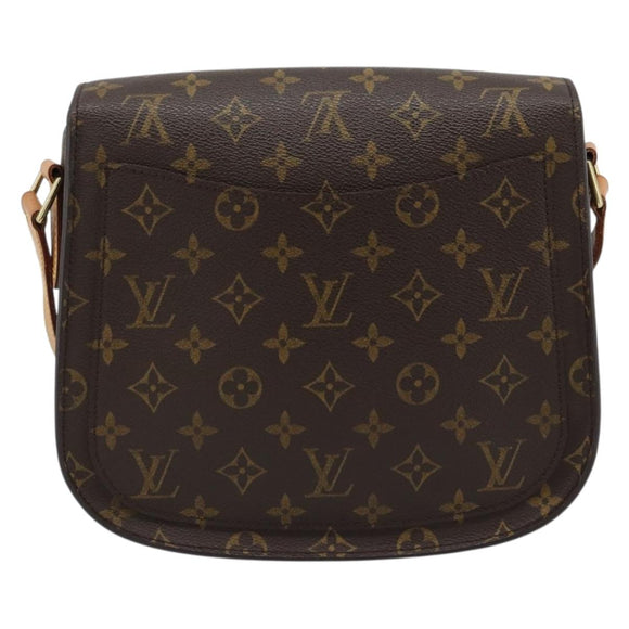 LOUIS VUITTON Monogram Saint Cloud GM Shoulder Bag M51242 LV Auth 183607V