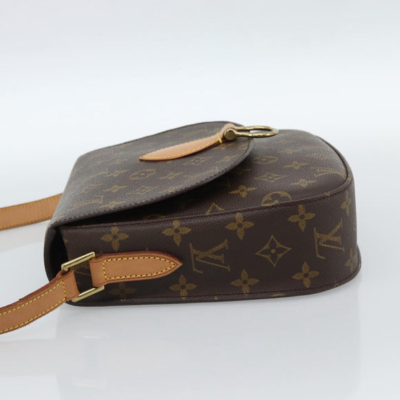 LOUIS VUITTON Monogram Saint Cloud GM Shoulder Bag M51242 LV Auth 183607V