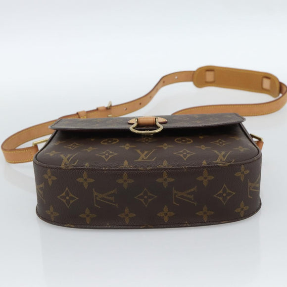 LOUIS VUITTON Monogram Saint Cloud GM Shoulder Bag M51242 LV Auth 183607V