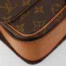 LOUIS VUITTON Monogram Cartouchiere MM Shoulder Bag M51253 LV Auth 183608A-14