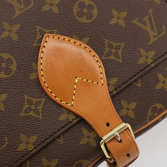 LOUIS VUITTON Monogram Cartouchiere MM Shoulder Bag M51253 LV Auth 183608A