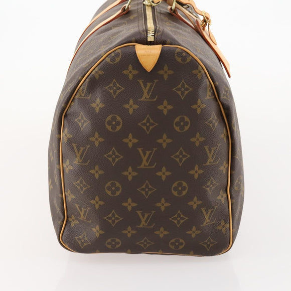 LOUIS VUITTON Monogram Keepall 50 Boston Bag M41426 LV Auth 183612SAV