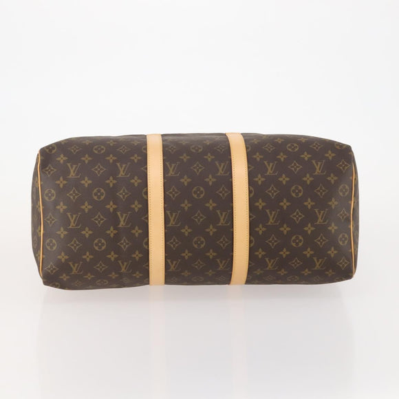 LOUIS VUITTON Monogram Keepall 50 Boston Bag M41426 LV Auth 183612SAV
