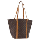 LOUIS VUITTON Monogram Sac Shopping Tote Bag M51108 LV Auth 183613-1