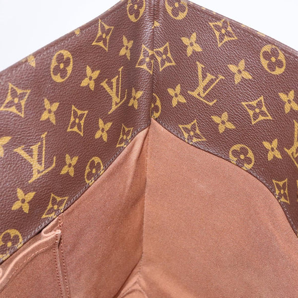 LOUIS VUITTON Monogram Sac Shopping Tote Bag M51108 LV Auth 183613