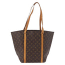 LOUIS VUITTON Monogram Sac Shopping Tote Bag M51108 LV Auth 183613-2