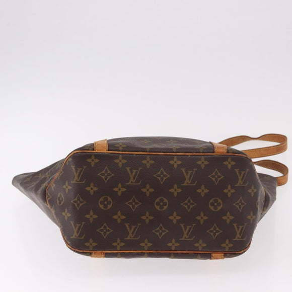 LOUIS VUITTON Monogram Sac Shopping Tote Bag M51108 LV Auth 183613