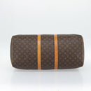LOUIS VUITTON Monogram Keepall 55 Boston Bag M41424 LV Auth 183614A-5