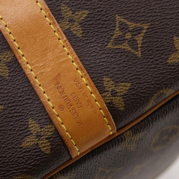 LOUIS VUITTON Monogram Keepall Bandouliere 60 Boston Bag M41412 LV Auth 183615A