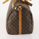 LOUIS VUITTON Monogram Keepall Bandouliere 60 Boston Bag M41412 LV Auth 183615A-4