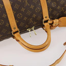 LOUIS VUITTON Monogram Keepall Bandouliere 60 Boston Bag M41412 LV Auth 183615A-8