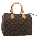 LOUIS VUITTON Monogram Speedy 25 Hand Bag M41528 LV Auth 183616SM-1
