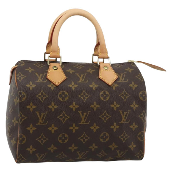 LOUIS VUITTON Monogram Speedy 25 Hand Bag M41528 LV Auth 183616SM