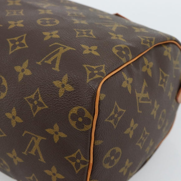 LOUIS VUITTON Monogram Speedy 25 Hand Bag M41528 LV Auth 183616SM