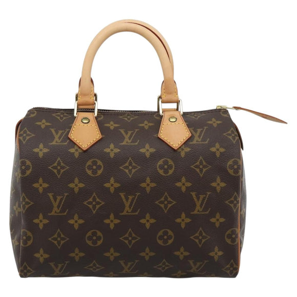 LOUIS VUITTON Monogram Speedy 25 Hand Bag M41528 LV Auth 183616SM