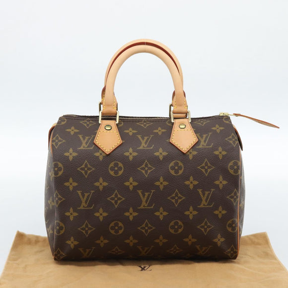 LOUIS VUITTON Monogram Speedy 25 Hand Bag M41528 LV Auth 183616SM