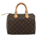 LOUIS VUITTON Monogram Speedy 25 Hand Bag M41528 LV Auth 183616SM-2