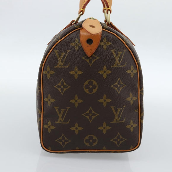 LOUIS VUITTON Monogram Speedy 25 Hand Bag M41528 LV Auth 183616SM