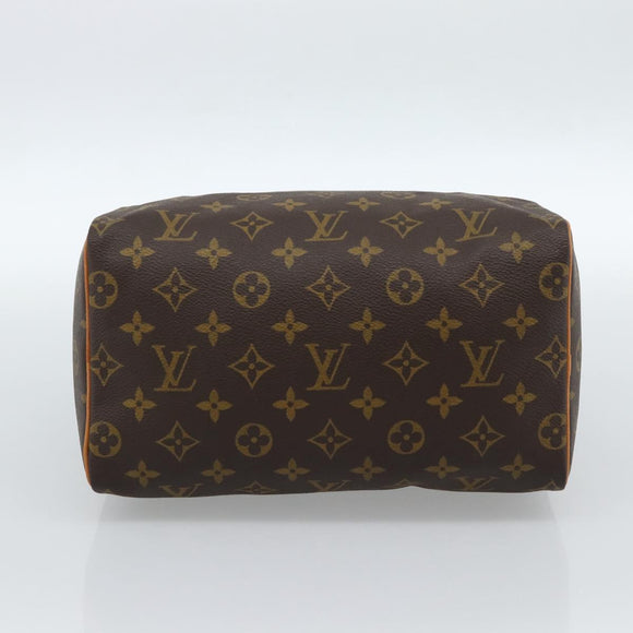 LOUIS VUITTON Monogram Speedy 25 Hand Bag M41528 LV Auth 183616SM