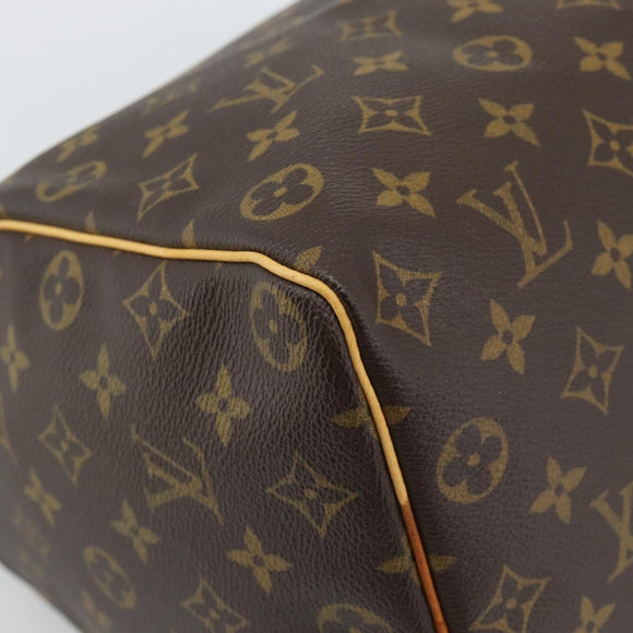 LOUIS VUITTON Monogram Speedy 35 Hand Bag M41524 LV Auth 183617V