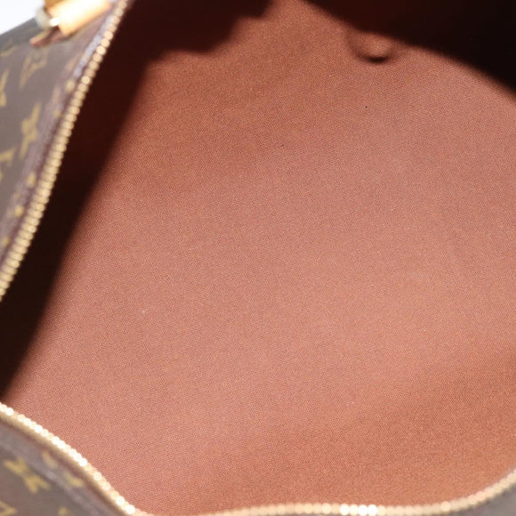 LOUIS VUITTON Monogram Speedy 35 Hand Bag M41524 LV Auth 183617V