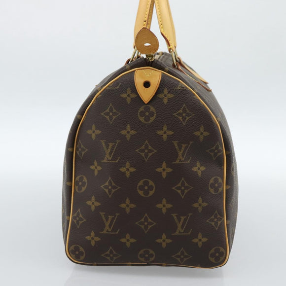 LOUIS VUITTON Monogram Speedy 35 Hand Bag M41524 LV Auth 183617V
