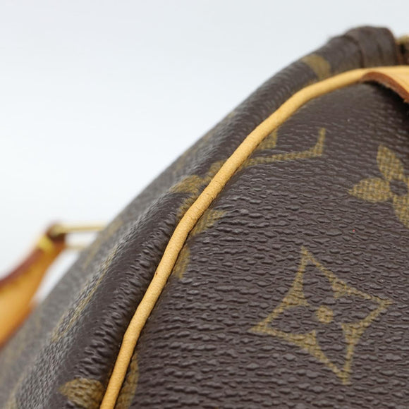 LOUIS VUITTON Monogram Speedy 35 Hand Bag M41524 LV Auth 183617V