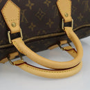 LOUIS VUITTON Monogram Speedy 35 Hand Bag M41524 LV Auth 183617V-7