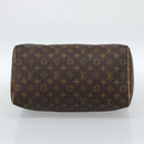LOUIS VUITTON Monogram Speedy 35 Hand Bag M41524 LV Auth 183617V-9