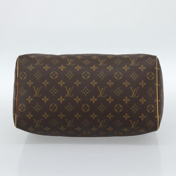 LOUIS VUITTON Monogram Speedy 35 Hand Bag M41524 LV Auth 183617V