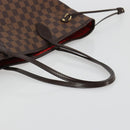 LOUIS VUITTON Damier Ebene Neverfull MM Tote Bag N51105 LV Auth 183618V-7