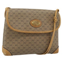 GUCCI Micro GG Supreme Shoulder Bag PVC Beige Gold 007 105 5548 Auth 183620-1