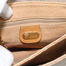 GUCCI Micro GG Supreme Shoulder Bag PVC Beige Gold 007 105 5548 Auth 183620-14