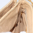 GUCCI Micro GG Supreme Shoulder Bag PVC Beige Gold 007 105 5548 Auth 183620-17