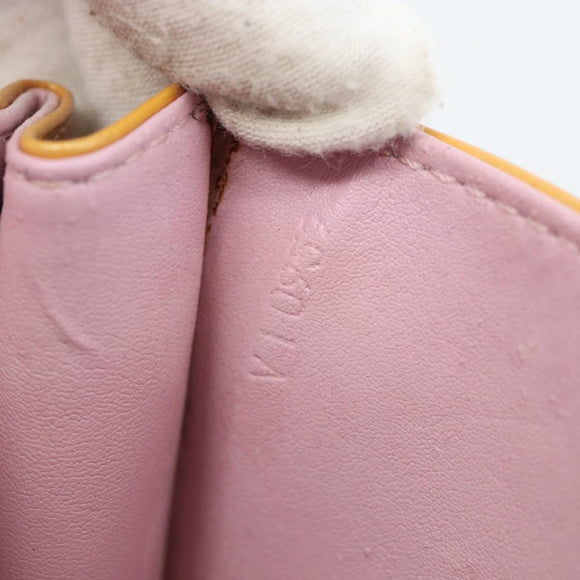 LOUIS VUITTON Monogram Vernis Spring Street Hand Bag Pink M91033 LV Auth 183622