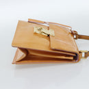 LOUIS VUITTON Monogram Vernis Spring Street Hand Bag Pink M91033 LV Auth 183622-4
