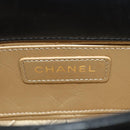 CHANEL Mini Matelasse 17 Kettingtas Lamsleer Zwart Goud CC Auth 183626SM-23