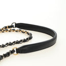 CHANEL Mini Matelasse 17 Kettingtas Lamsleer Zwart Goud CC Auth 183626SM-9