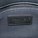 CHANEL Mini Matelasse 19 Chain Bag Lamb Skin 2way Black Gold CC Auth 183629SM-23