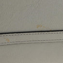 Miu Miu Handtasche Leder Grau Gold Original 183637V-12