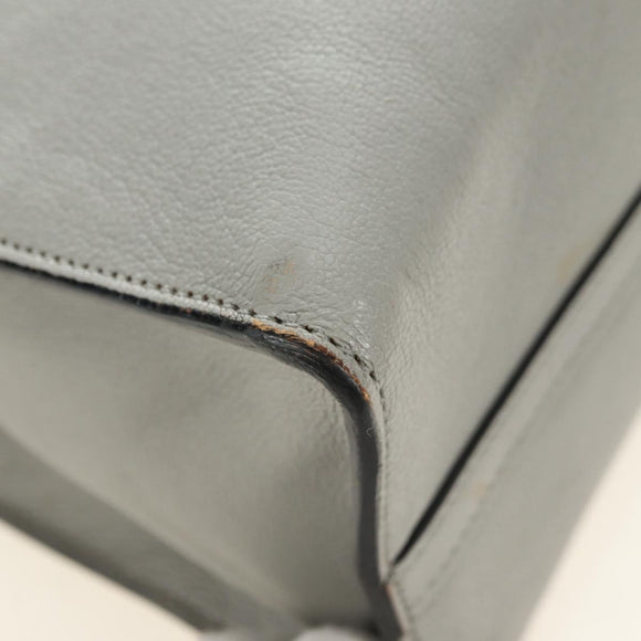 Miu Miu Handtasche Leder Grau Gold Original 183637V