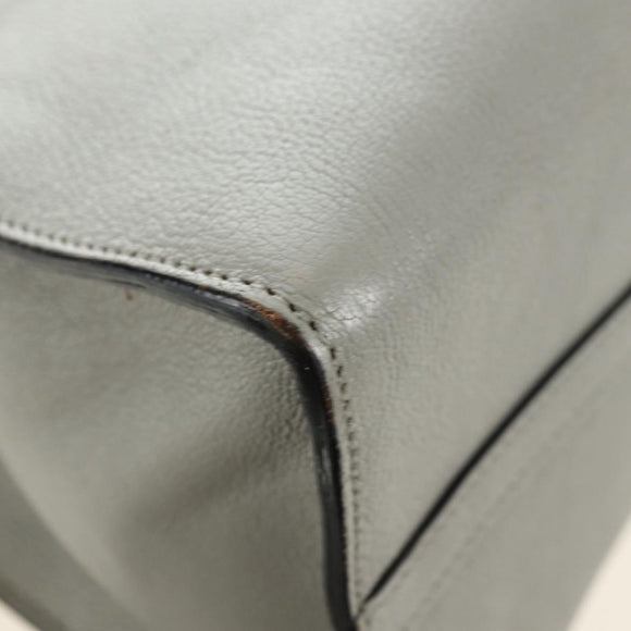 Miu Miu Handtasche Leder Grau Gold Original 183637V