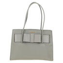 Miu Miu Handtasche Leder Grau Gold Original 183637V-2
