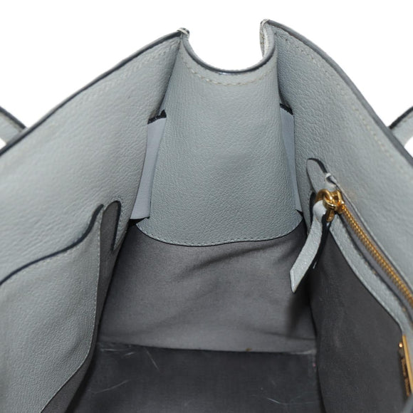 Miu Miu Handtasche Leder Grau Gold Original 183637V