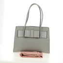 Miu Miu Handtasche Leder Grau Gold Original 183637V-27